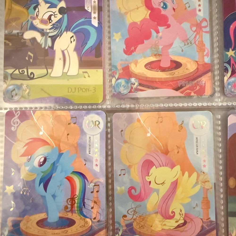 My Little Pony Colorful Trading Cards!!